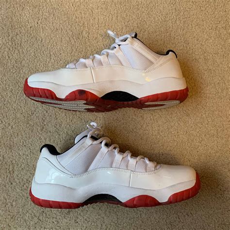 jordan 11 low cherry|More.